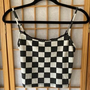 Forever 21. Large. Checkered tank top.